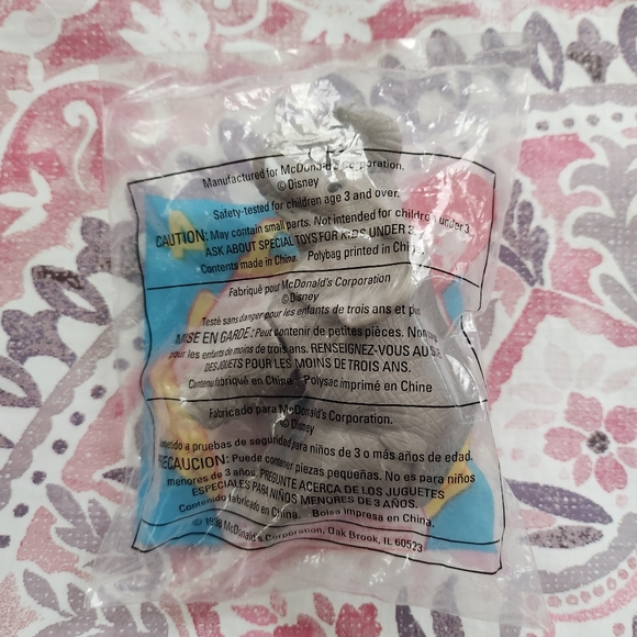Disney Animal Kingdom McDonald's Vintage 1998 Happy Meal Kid Toys 4, 5, 6 Sealed - Picture 4 of 8